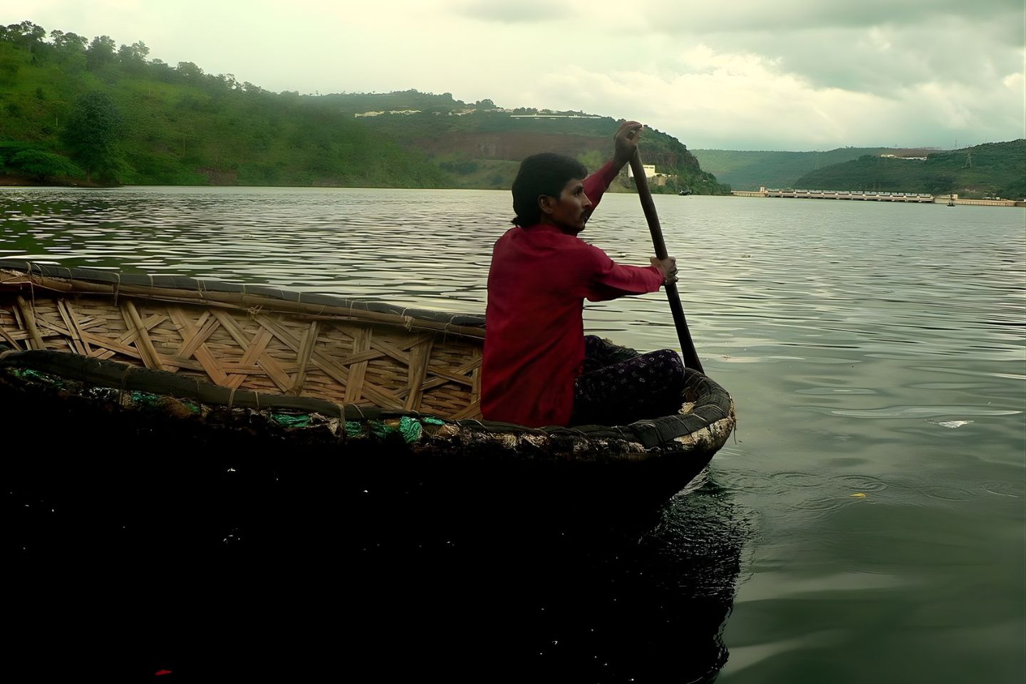 Boating in Srisailam