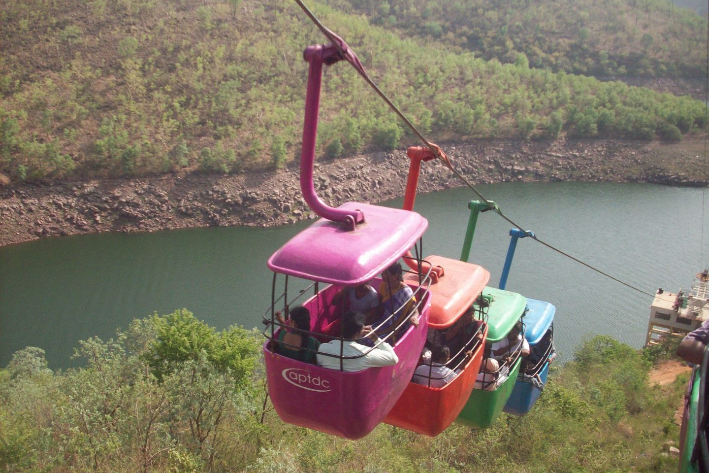 Rope Way in Srisailam